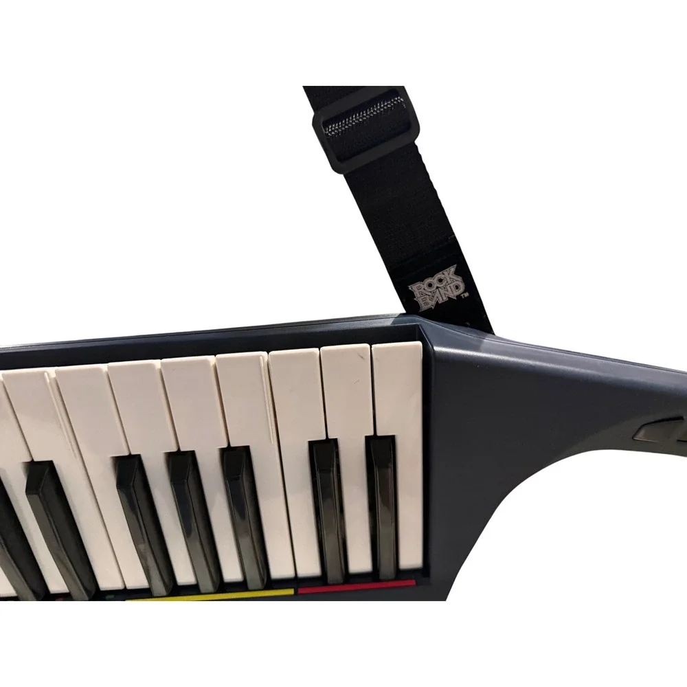 Mad Catz Rock Band 3 Wireless Keyboard Controller Nintendo Wii Wii‎ U Navy Blue